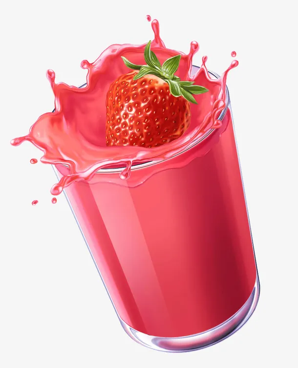 草莓果汁的做法详细介绍
